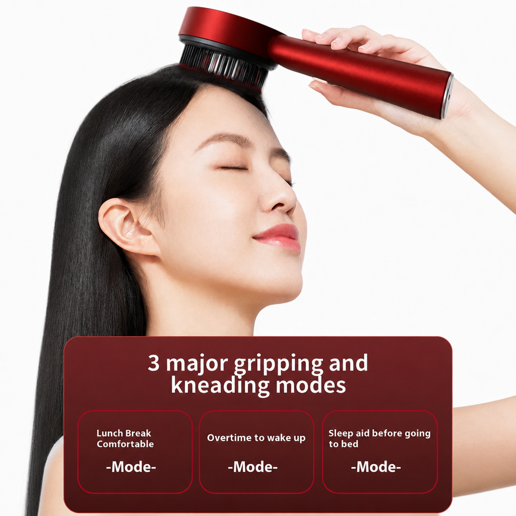 Red Light Therapy Hair Brush