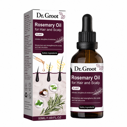 Groot Rosemary Mint Scalp & Hair Strengthening Oil
